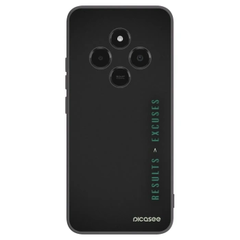 Picasee crna silikonska maskica za Xiaomi Poco C75 - Results x Excuses