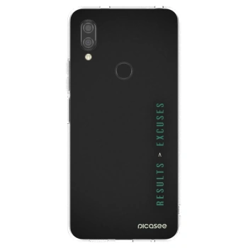 Picasee silikonska prozirna maskica za Xiaomi Redmi 7 - Results x Excuses