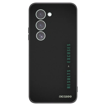 Picasee crna silikonska maskica za Xiaomi Redmi 15 5G - Results x Excuses