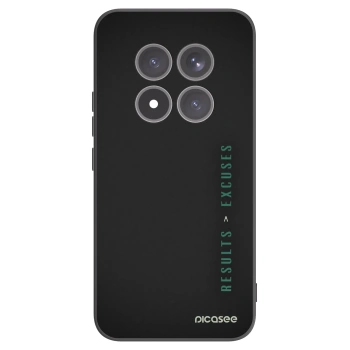 Picasee crna silikonska maskica za Xiaomi Redmi Note 15 Pro+ - Results x Excuses