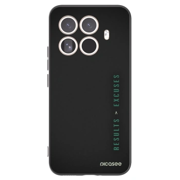 Picasee crna silikonska maskica za Xiaomi 15T Pro - Results x Excuses