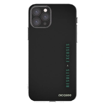 Picasee silikonska prozirna maskica za Apple iPhone 11 Pro - Results x Excuses