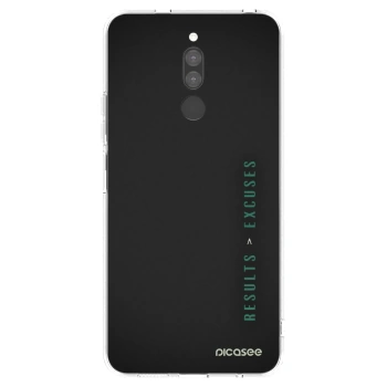 Picasee silikonska prozirna maskica za Xiaomi Redmi 8 - Results x Excuses