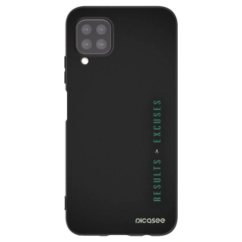 Picasee crna silikonska maskica za Huawei P40 Lite - Results x Excuses