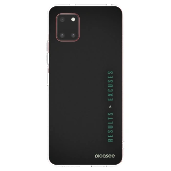 Picasee silikonska prozirna maskica za Samsung Galaxy Note 10 Lite N770F - Results x Excuses