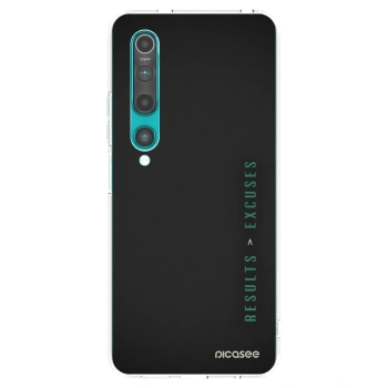 Picasee silikonska prozirna maskica za Xiaomi Mi 10 - Results x Excuses