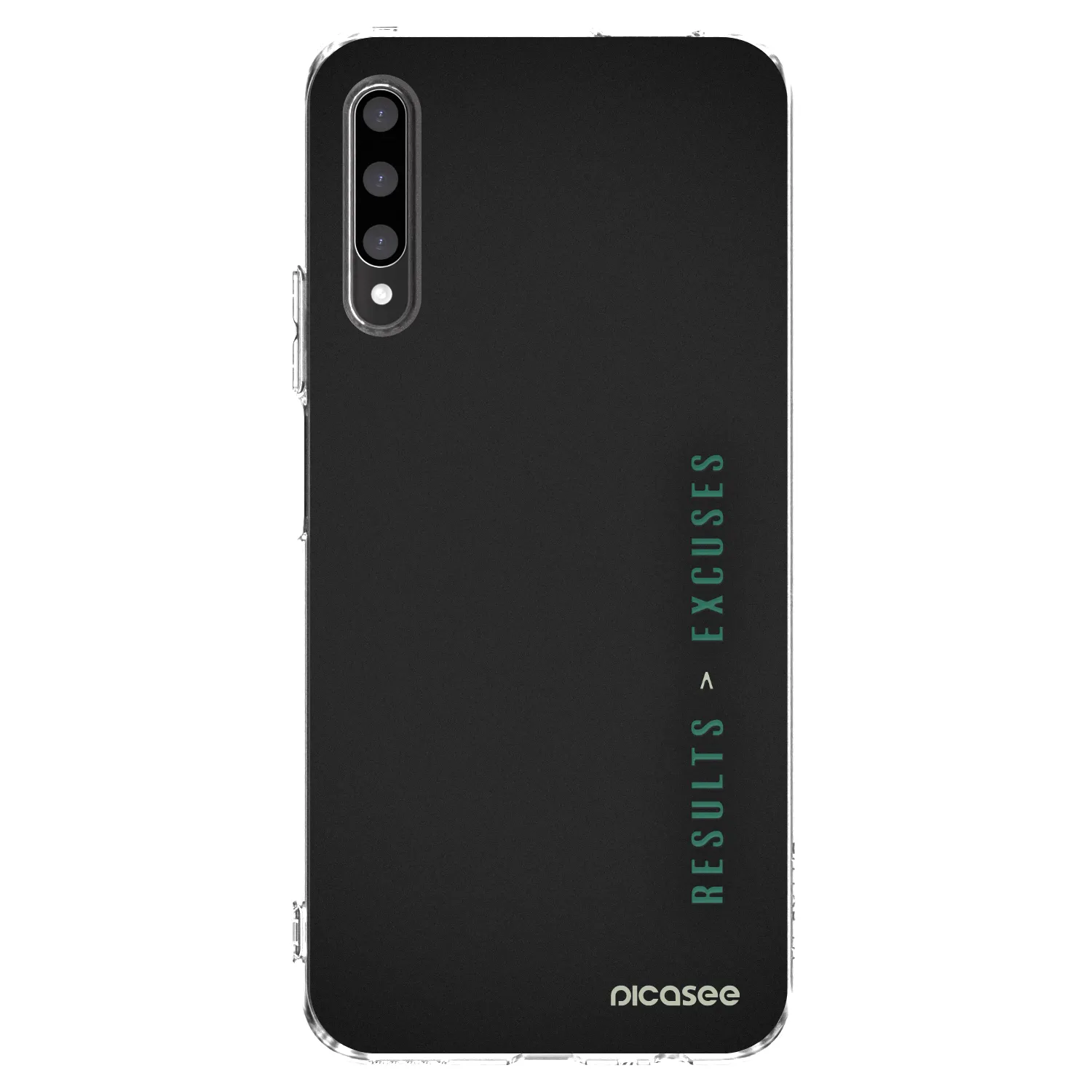 Picasee silikonska prozirna maskica za Honor 9X Pro - Results x Excuses