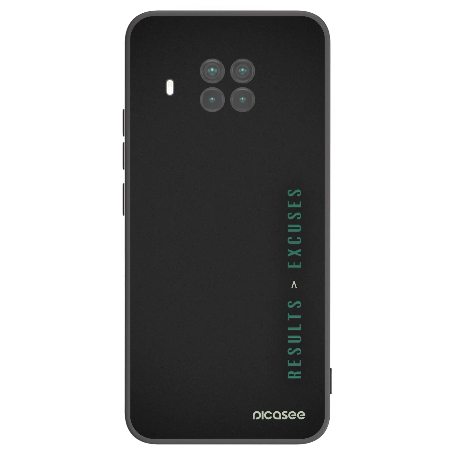 Picasee crna silikonska maskica za Xiaomi Mi 10T Lite - Results x Excuses