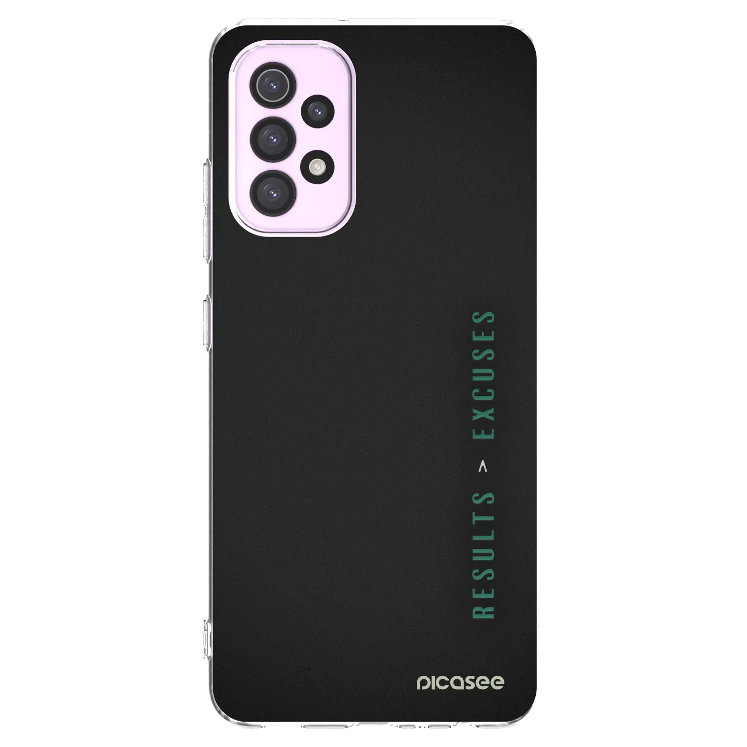 Picasee silikonska prozirna maskica za Samsung Galaxy A32 5G A326B - Results x Excuses
