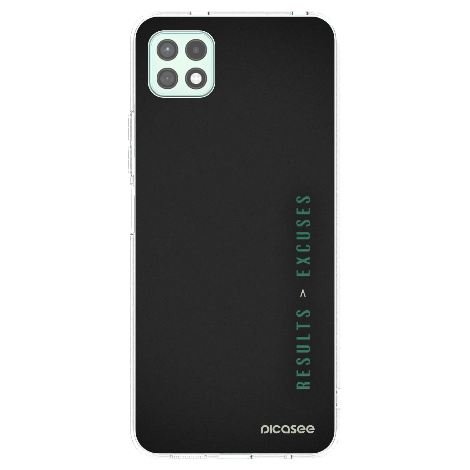 Picasee silikonska prozirna maskica za Samsung Galaxy A22 A226B 5G - Results x Excuses