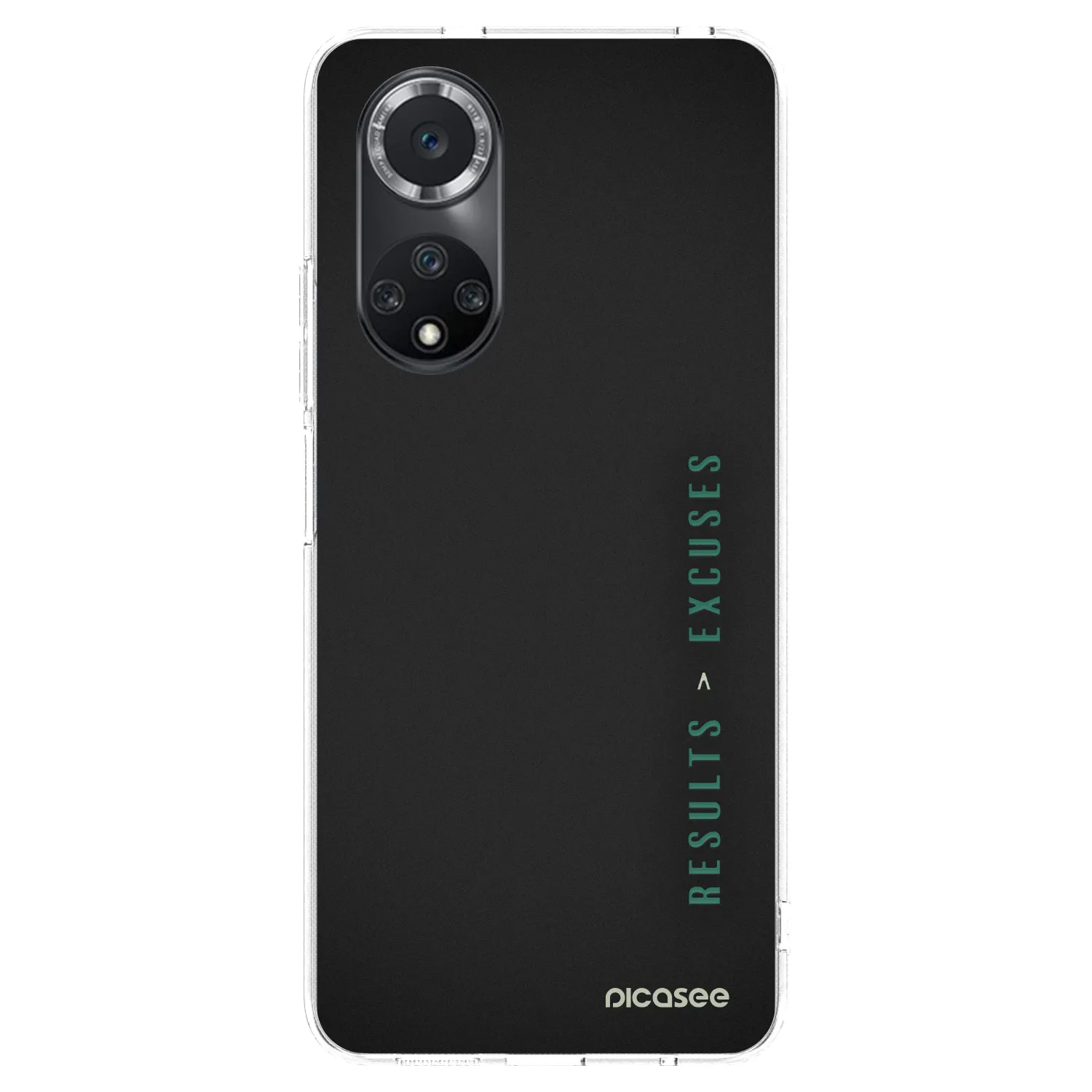 Picasee silikonska prozirna maskica za Huawei Nova 9 SE - Results x Excuses