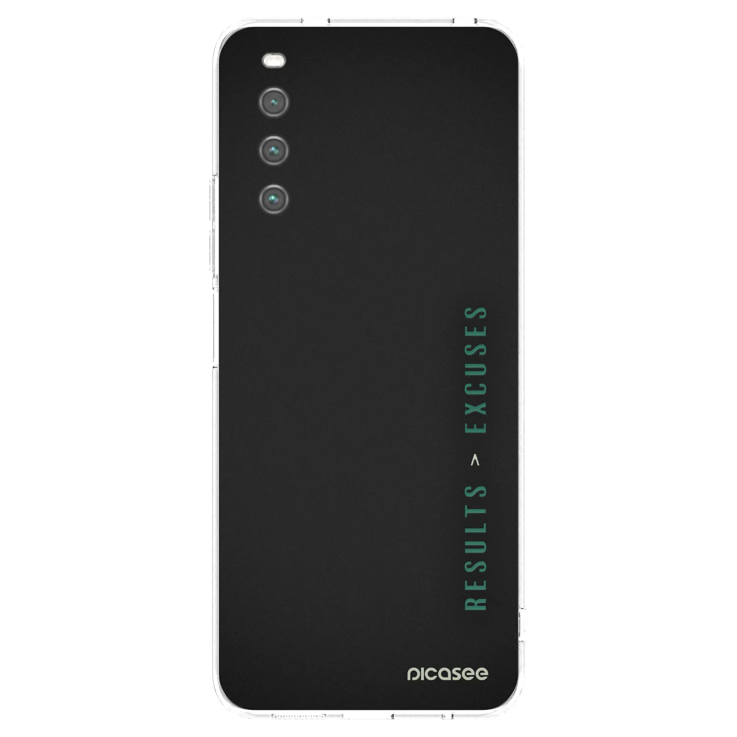 Picasee silikonska prozirna maskica za Sony Xperia 10 IV 5G - Results x Excuses