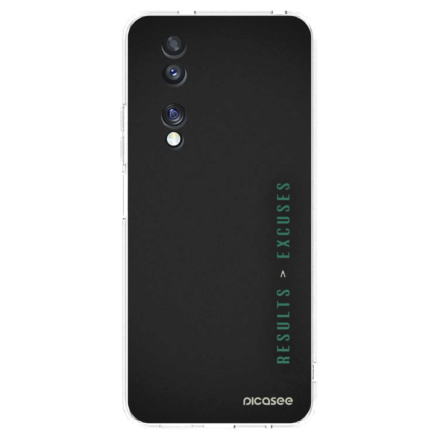 Picasee silikonska prozirna maskica za Honor 70 - Results x Excuses