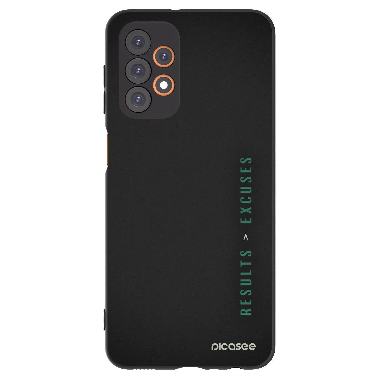Picasee crna silikonska maskica za Samsung Galaxy A23 A236B 5G - Results x Excuses
