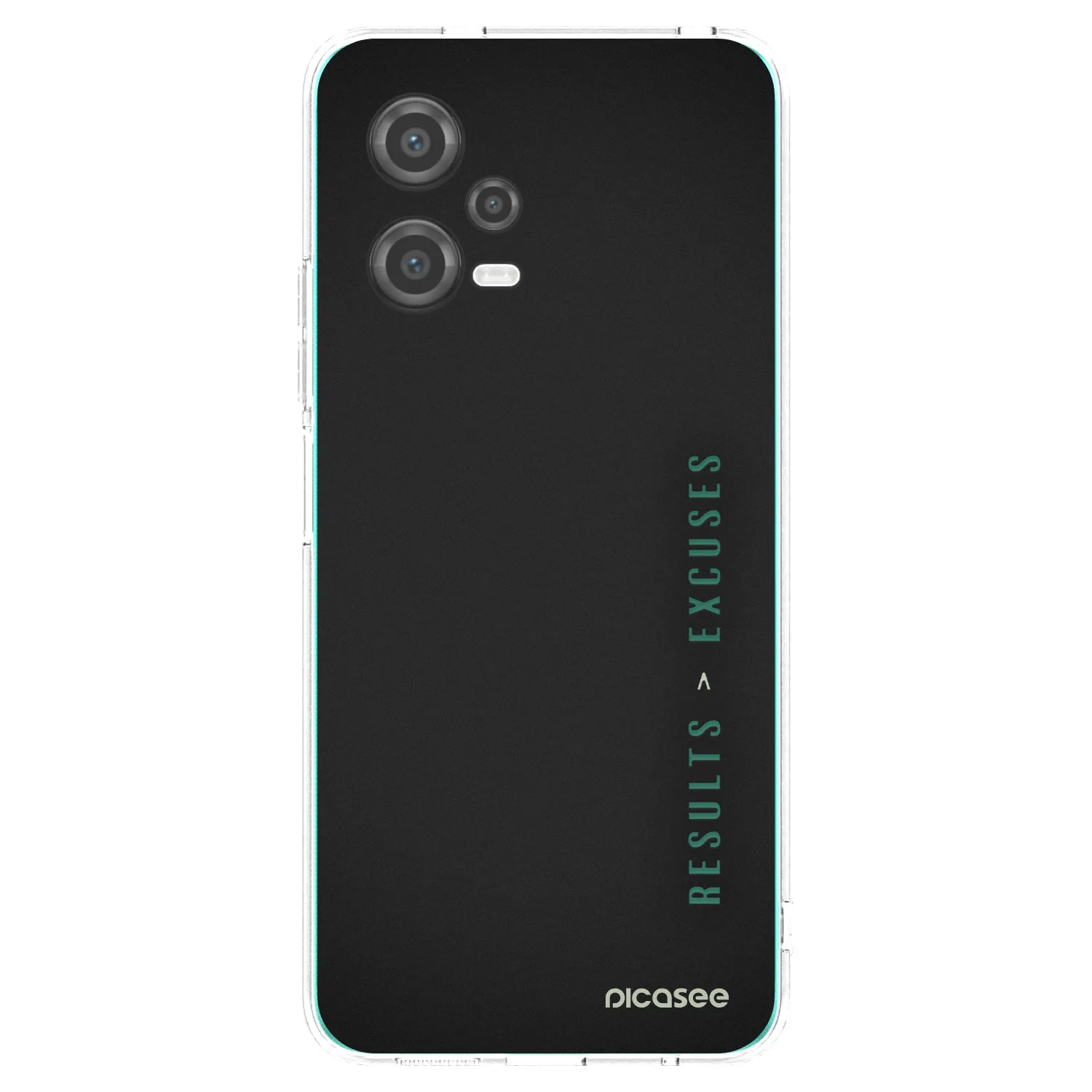 Picasee silikonska prozirna maskica za Xiaomi Poco X5 - Results x Excuses