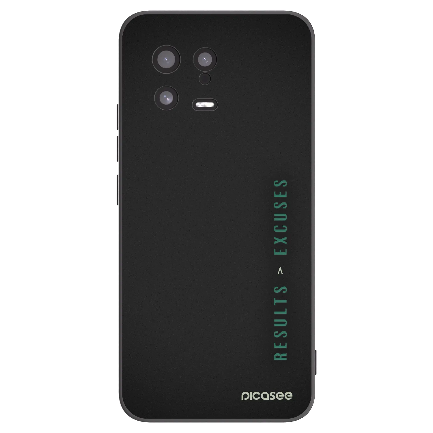 Picasee crna silikonska maskica za Xiaomi 13 - Results x Excuses