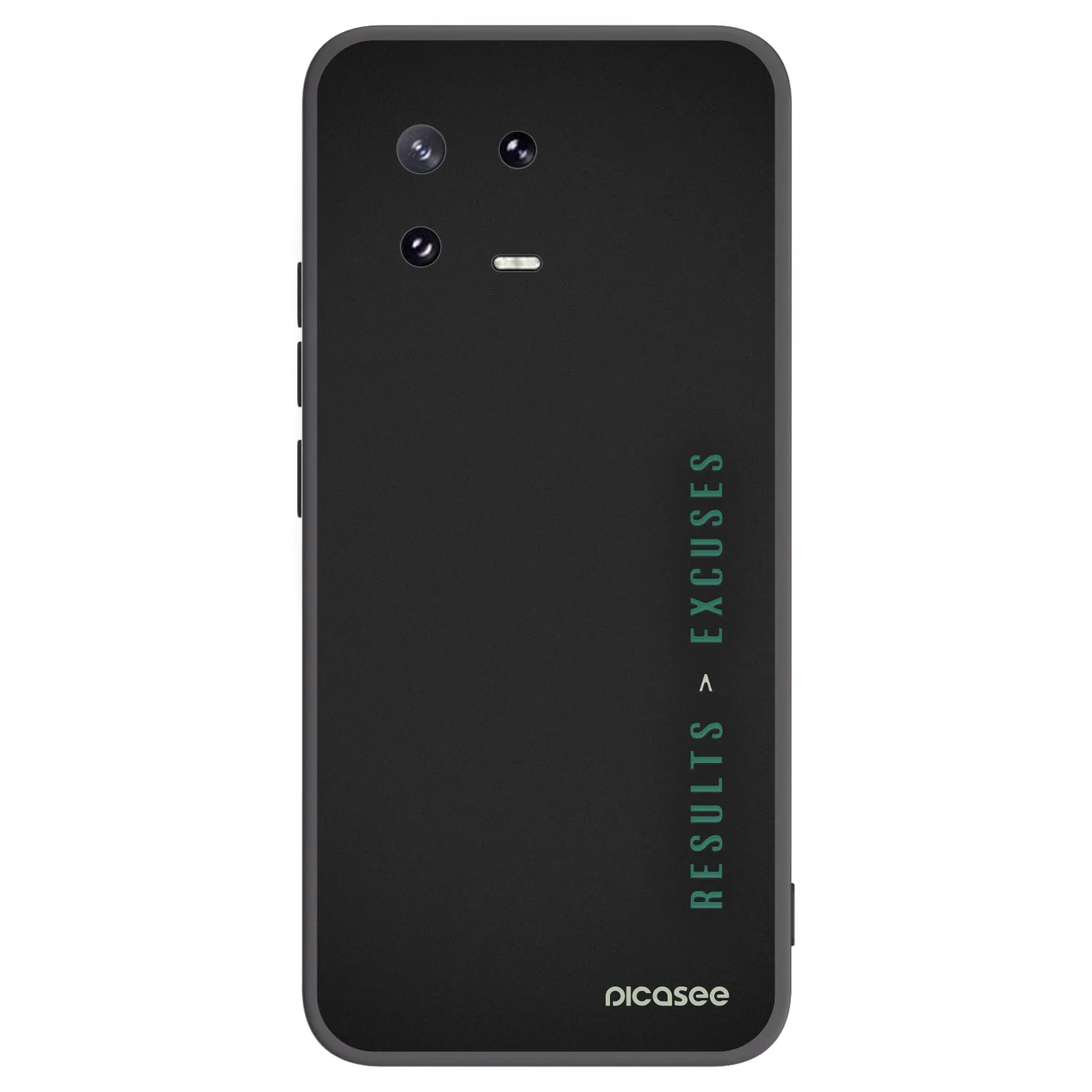 Picasee crna silikonska maskica za Xiaomi 13 Pro - Results x Excuses