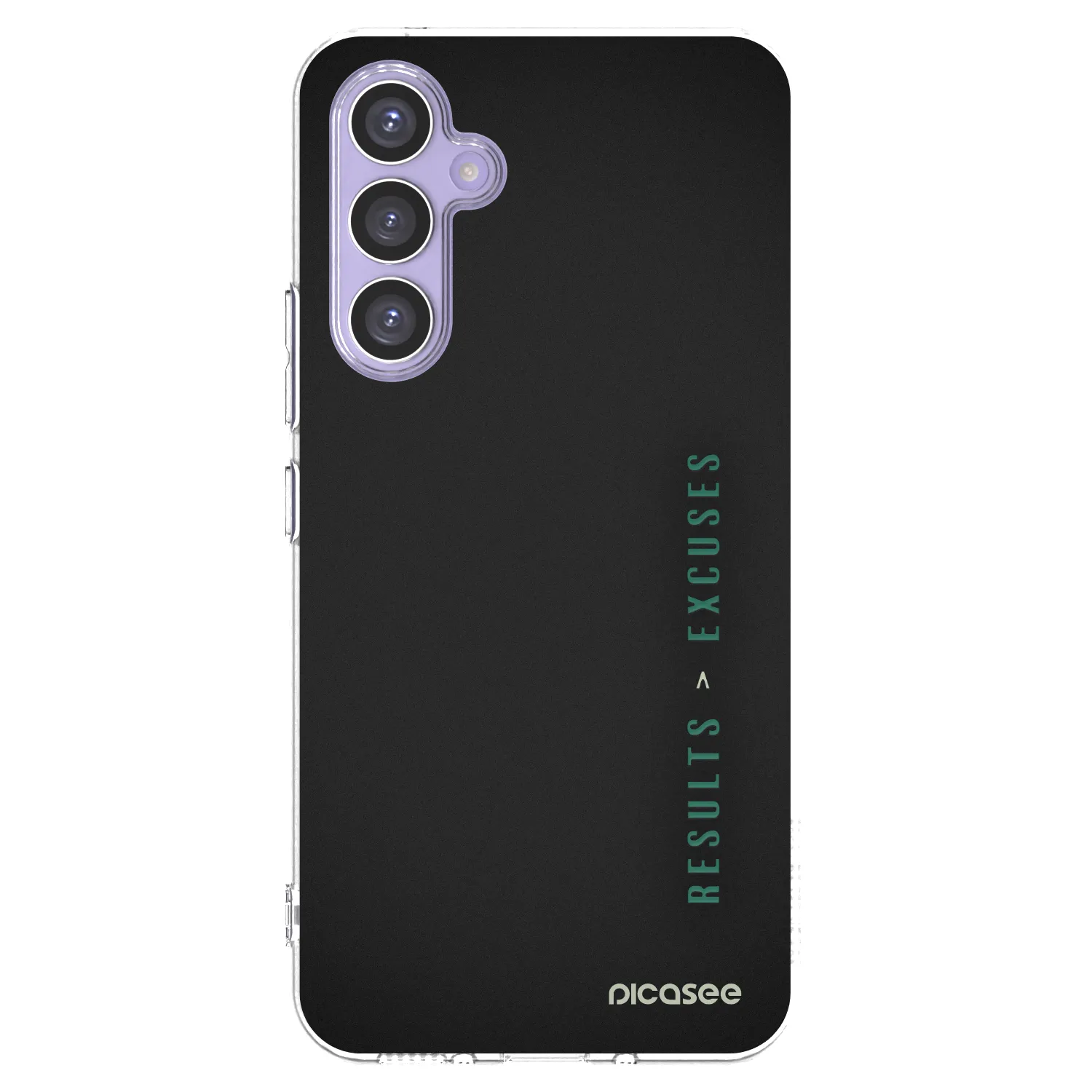 Picasee silikonska prozirna maskica za Samsung Galaxy A54 5G A546B - Results x Excuses