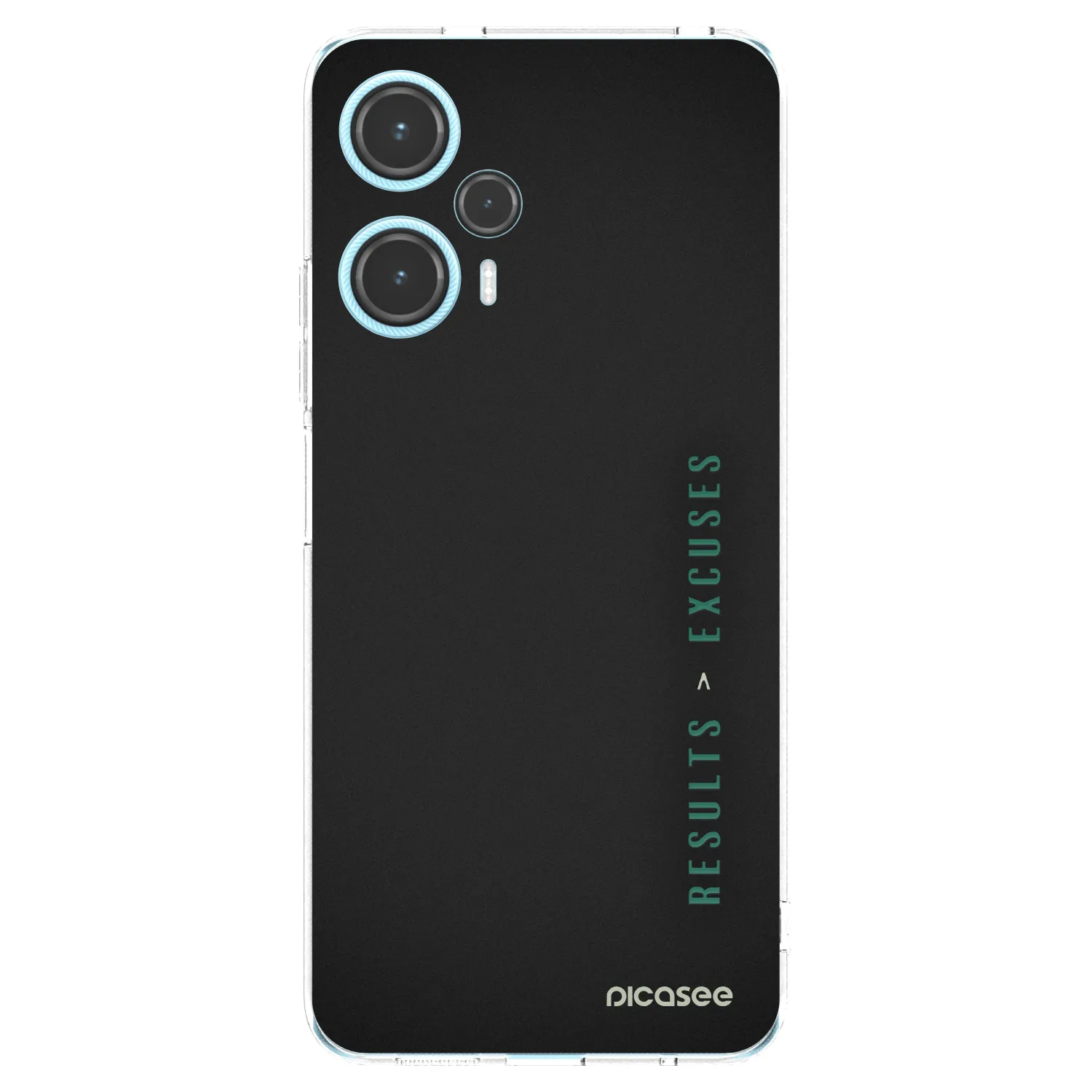 Picasee silikonska prozirna maskica za Xiaomi Poco F5 - Results x Excuses