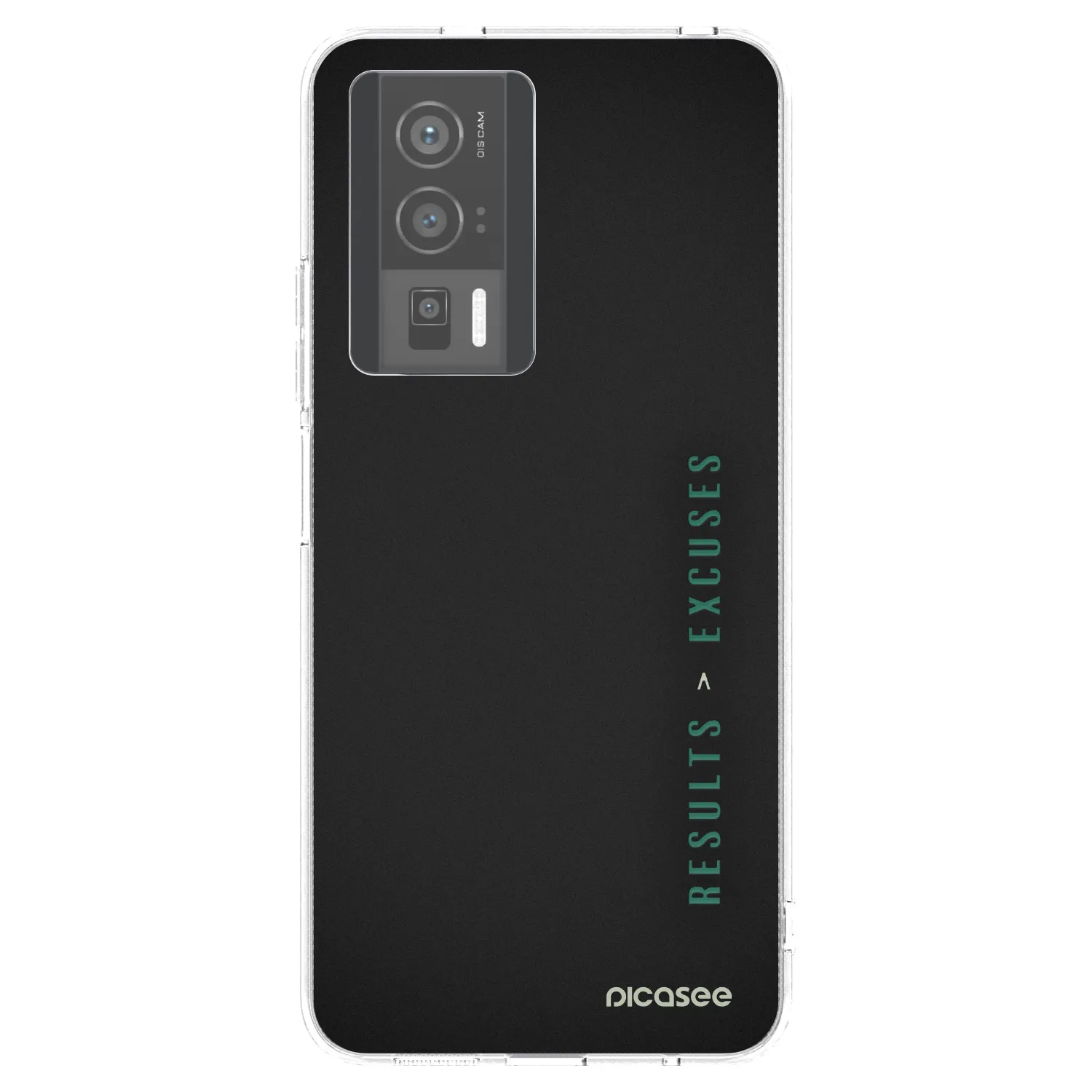 Picasee silikonska prozirna maskica za Xiaomi Poco F5 Pro 5G - Results x Excuses