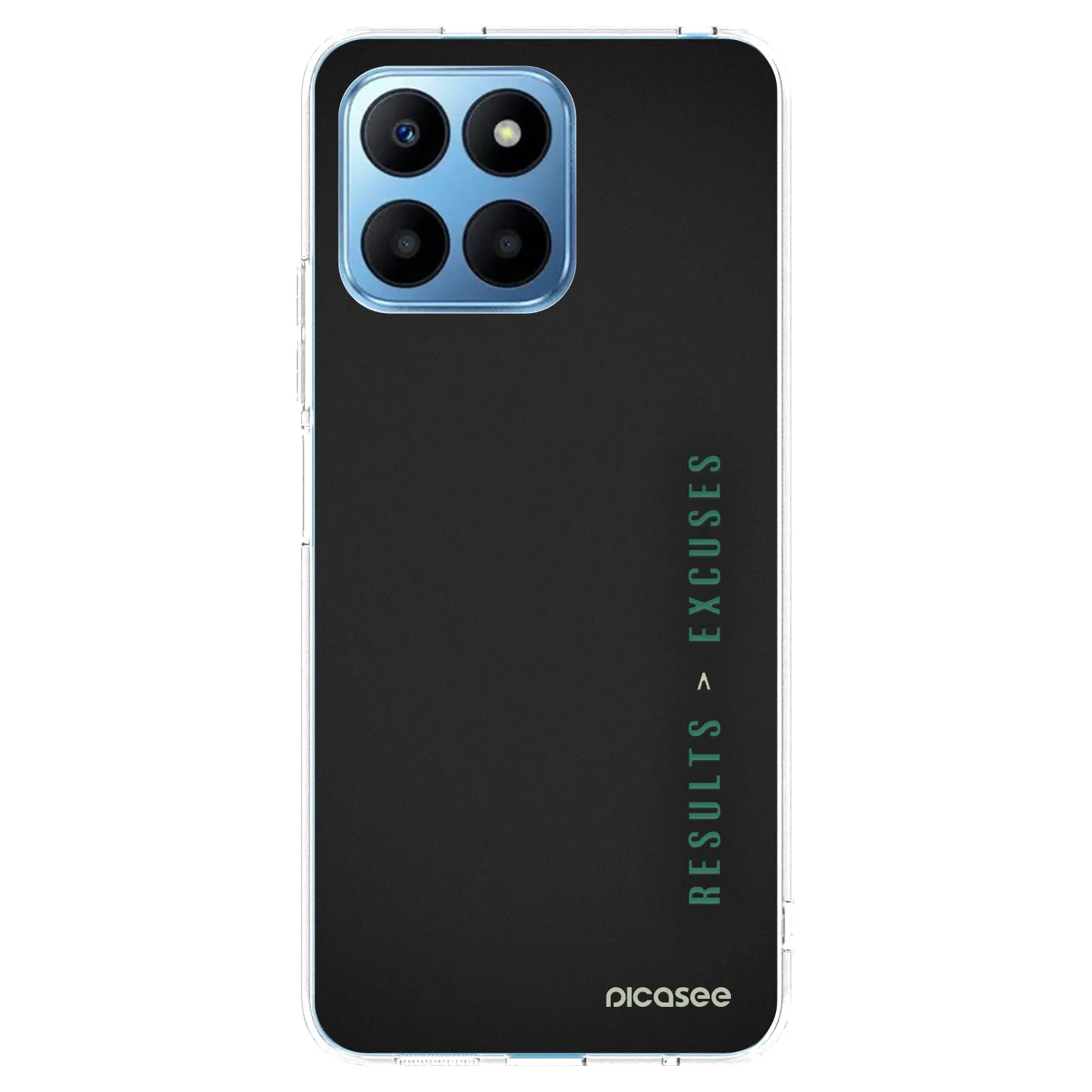 Picasee silikonska prozirna maskica za Honor 70 Lite - Results x Excuses