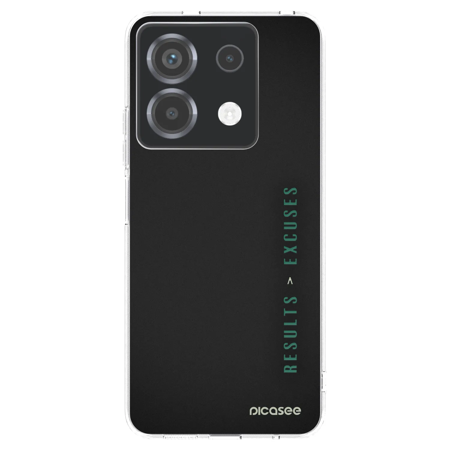 Picasee silikonska prozirna maskica za Xiaomi Poco X6 - Results x Excuses