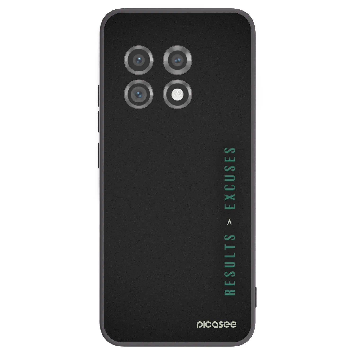 Picasee crna silikonska maskica za OnePlus 11 5G - Results x Excuses