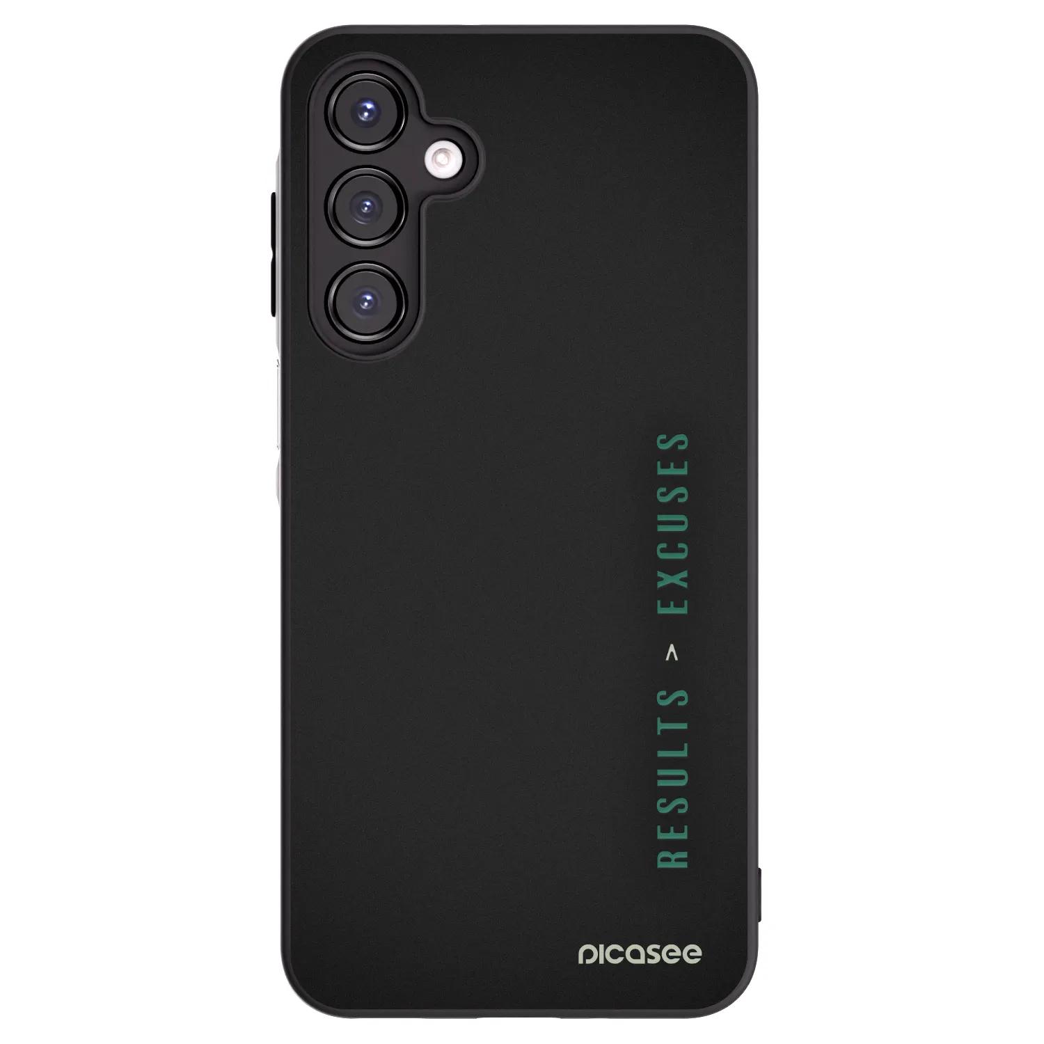 Picasee crna silikonska maskica za Samsung Galaxy A16 5G - Results x Excuses