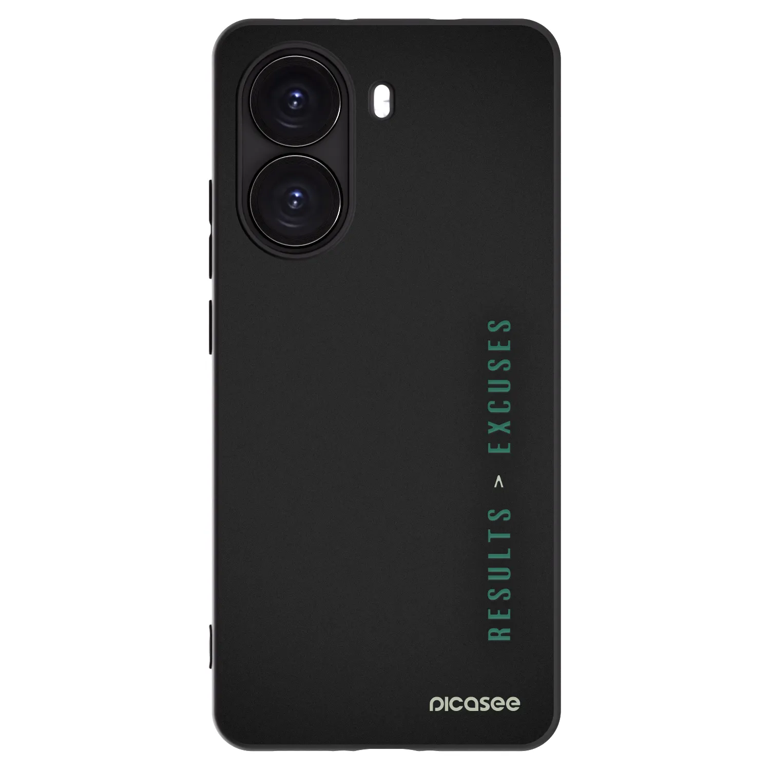 Picasee crna silikonska maskica za Xiaomi Poco X7 Pro 5G - Results x Excuses