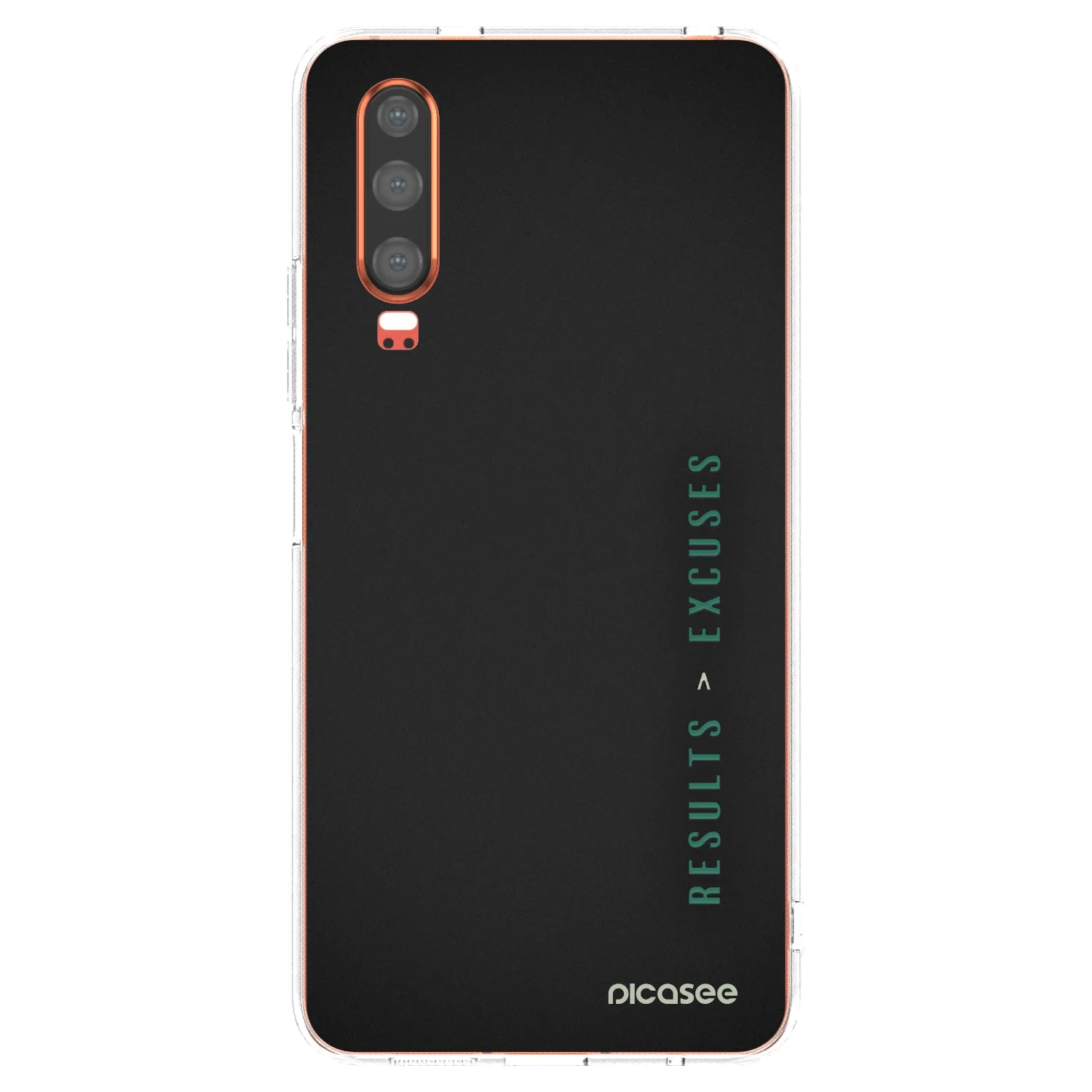 Picasee silikonska prozirna maskica za Huawei P30 - Results x Excuses