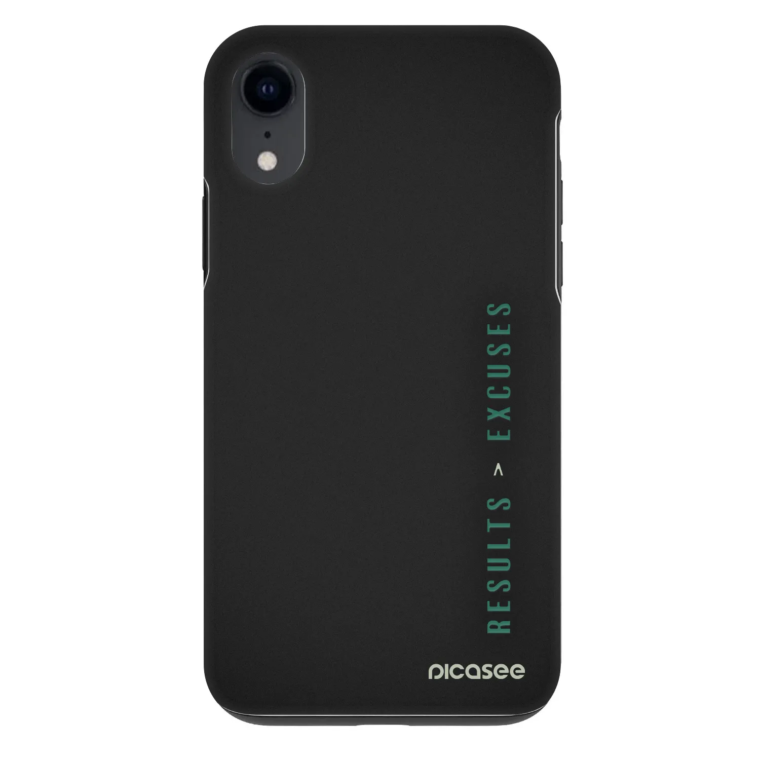 Picasee Fashion Case za Apple iPhone XR - Results x Excuses