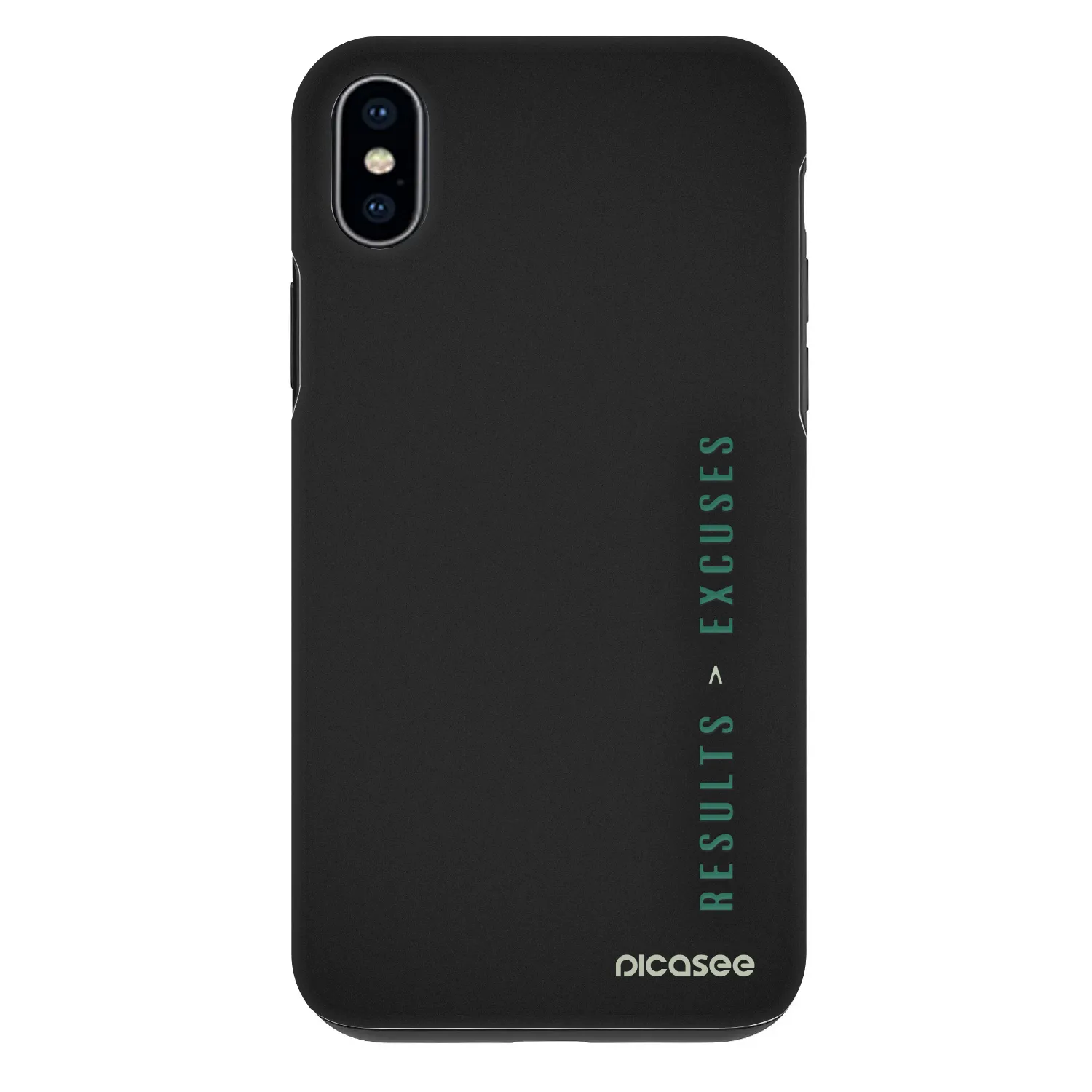 Picasee Fashion Case za Apple iPhone XS Max - Results x Excuses