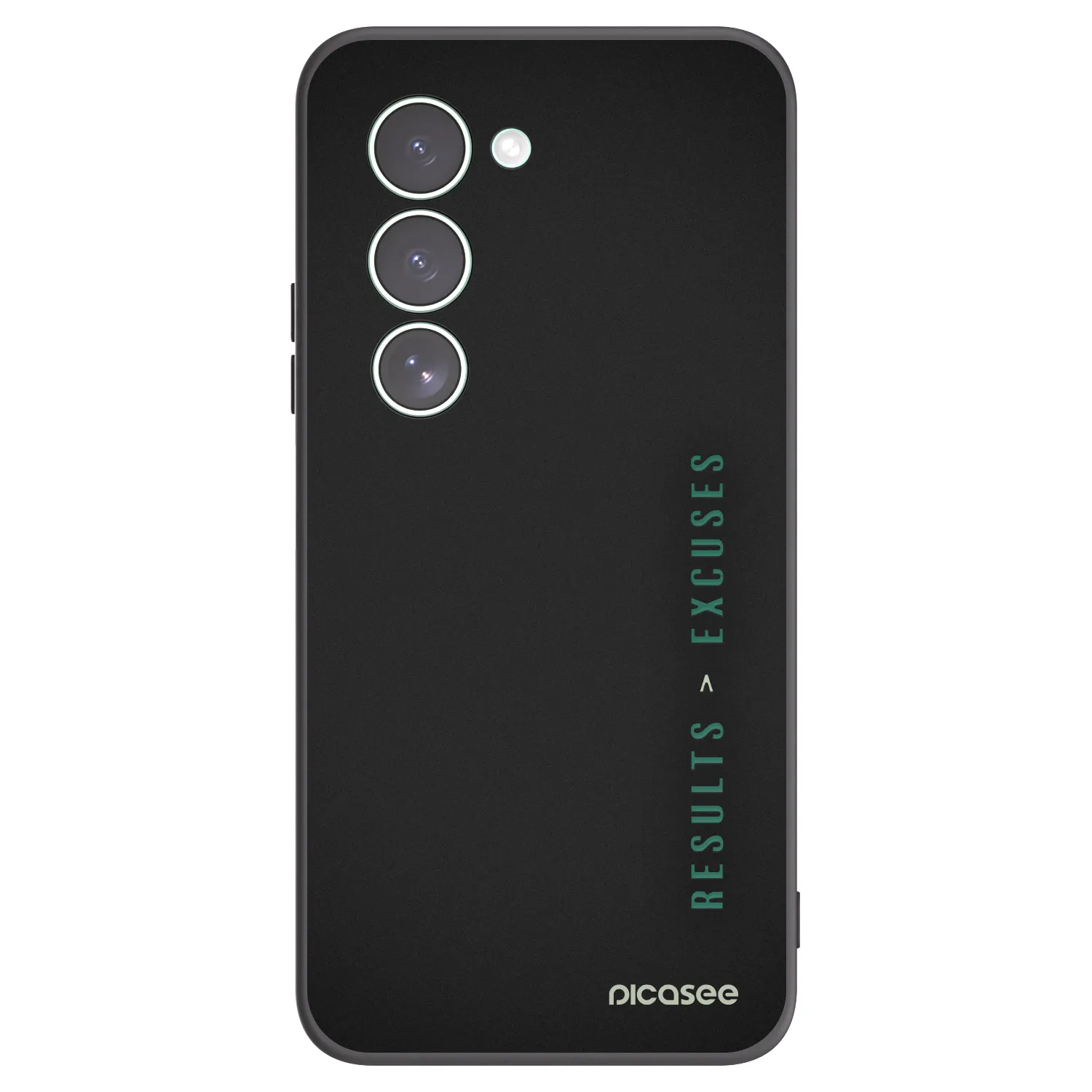Picasee crna silikonska maskica za Xiaomi Redmi 15 5G - Results x Excuses