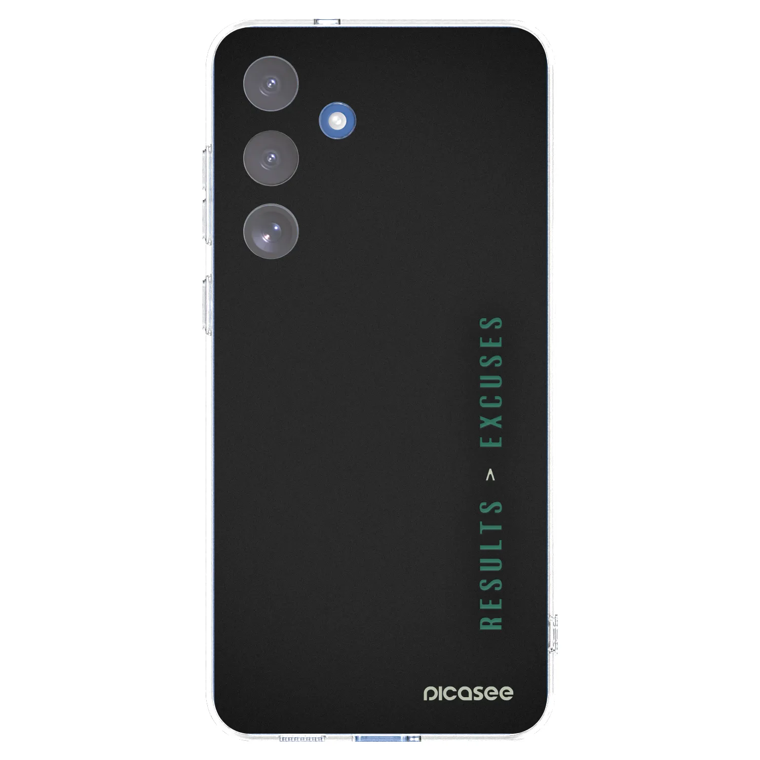 Picasee silikonska prozirna maskica za Samsung Galaxy S25 FE 5G - Results x Excuses