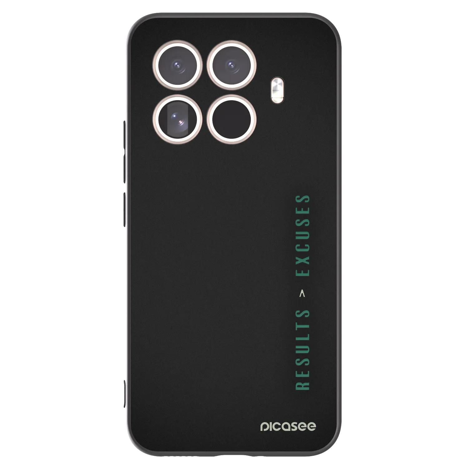 Picasee crna silikonska maskica za Xiaomi 15T Pro - Results x Excuses