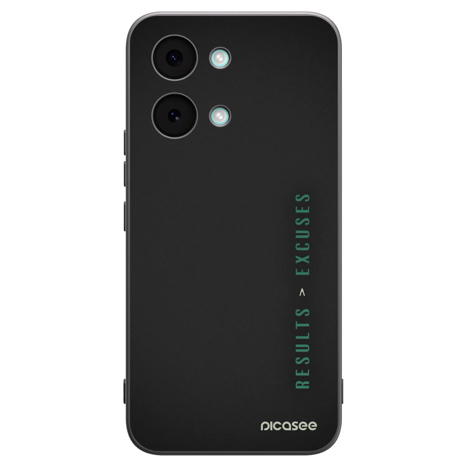Picasee crna silikonska maskica za Xiaomi Poco X8 Pro Max - Results x Excuses