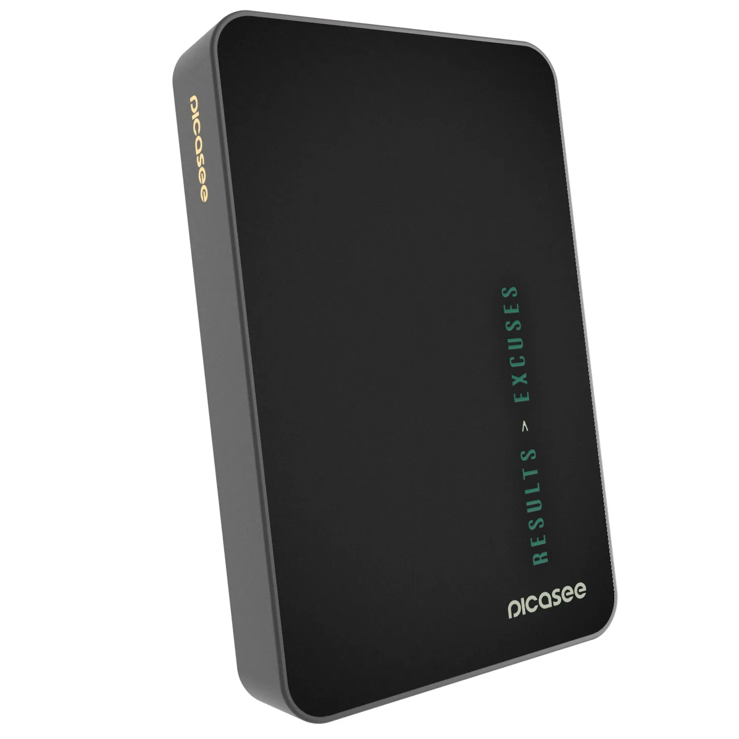 Picasee Prijenosni punjač s MagSafe 10 000 mAh Sivo - Results x Excuses