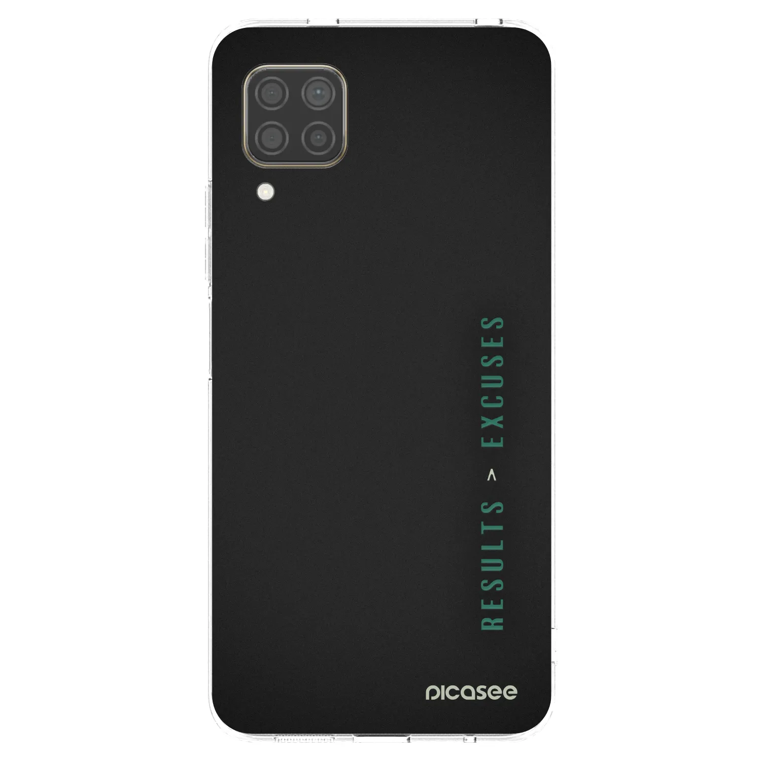 Picasee silikonska prozirna maskica za Huawei P40 Lite - Results x Excuses