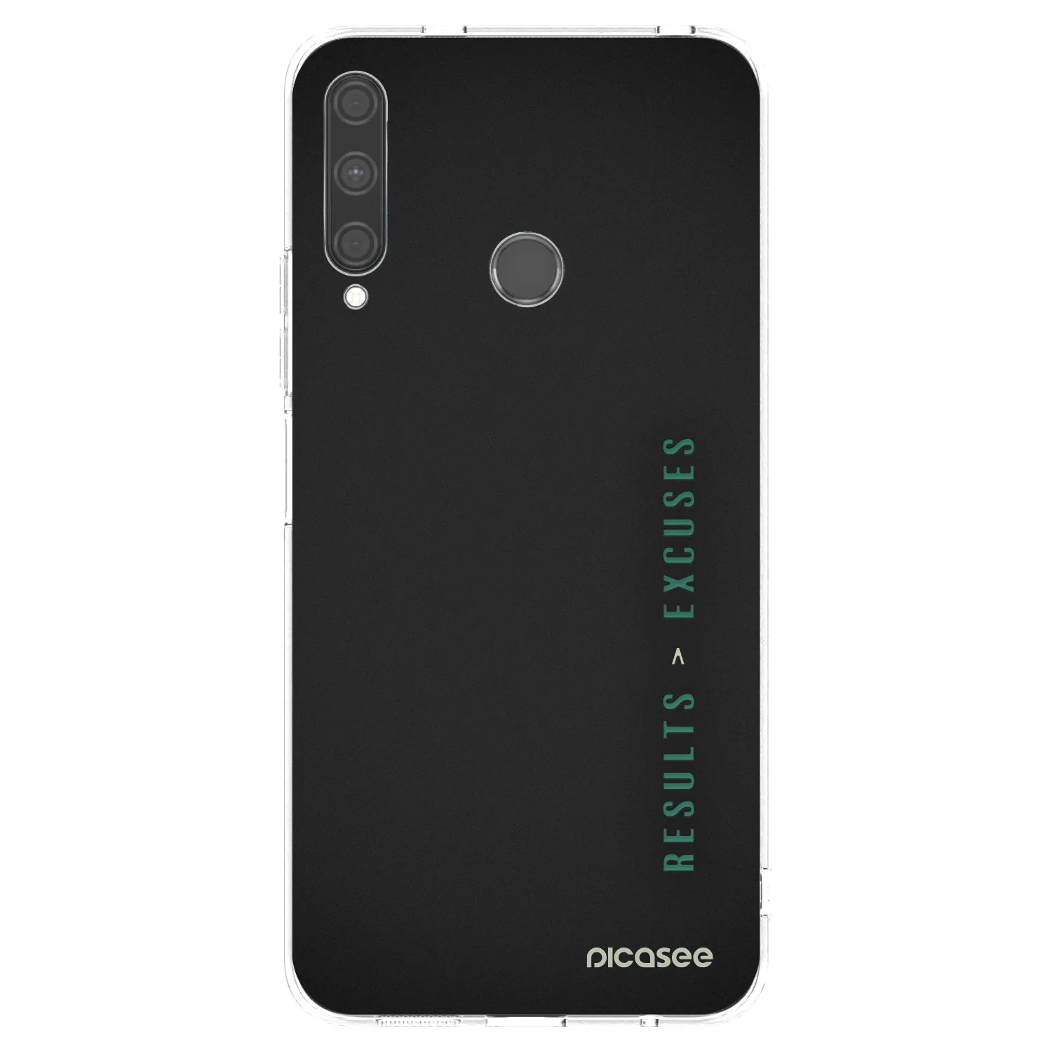 Picasee silikonska prozirna maskica za Huawei P40 Lite E - Results x Excuses