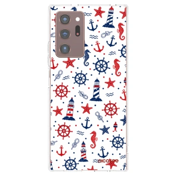 Picasee silikonska prozirna maskica za Samsung Galaxy Note 20 Ultra - Sailor Vibes