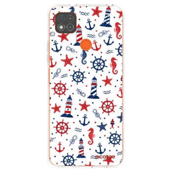 Picasee silikonska prozirna maskica za Xiaomi Redmi 9C - Sailor Vibes