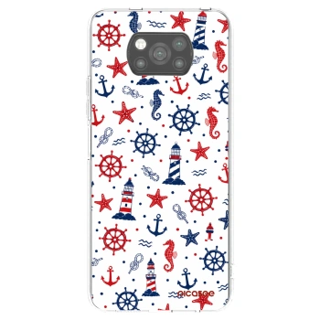 Picasee crna silikonska maskica za Xiaomi Poco X3 - Sailor Vibes