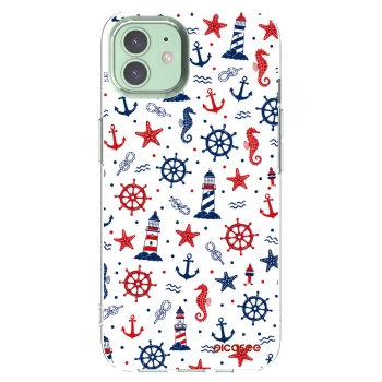Picasee silikonska prozirna maskica za Apple iPhone 12 - Sailor Vibes
