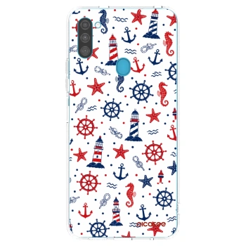 Picasee silikonska prozirna maskica za Samsung Galaxy M11 - Sailor Vibes