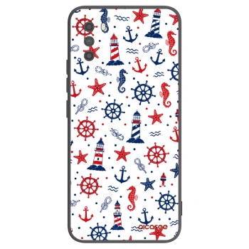 Picasee crna silikonska maskica za Xiaomi Poco M3 - Sailor Vibes