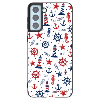 Picasee crna silikonska maskica za Samsung Galaxy S21+ 5G G996F - Sailor Vibes