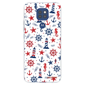 Picasee silikonska prozirna maskica za Motorola Moto G9 Play - Sailor Vibes