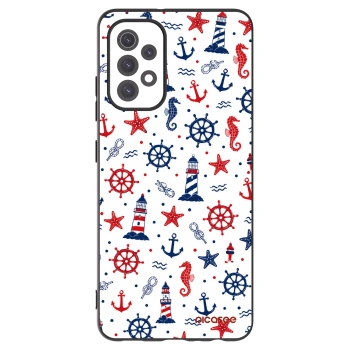 Picasee crna silikonska maskica za Samsung Galaxy A32 5G A326B - Sailor Vibes