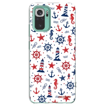 Picasee silikonska prozirna maskica za Xiaomi Redmi Note 10 Pro - Sailor Vibes