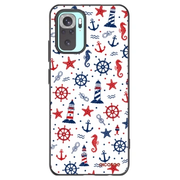 Picasee crna silikonska maskica za Xiaomi Redmi Note 10 Pro - Sailor Vibes
